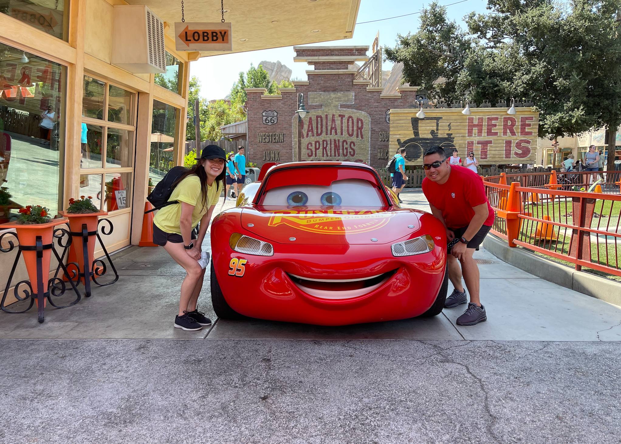 Ka-chiga! Disney magic with Lightning McQueen